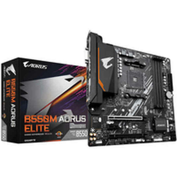 Motherboard Gigabyte B550M AORUS ELITE mATX AM4     AMD AM4 AMD AMD B550-0