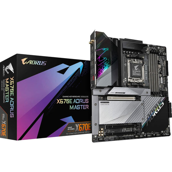 Motherboard Gigabyte X670E AORUS MASTER (REV. 1.0) AMD X670 AMD AM5-0