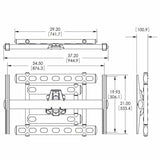 Adjustable support Vogel's 7368520              Screens-1