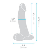 Realistic Dildo B-Vibe Silicone Ø 5,6 cm (20 cm)-3