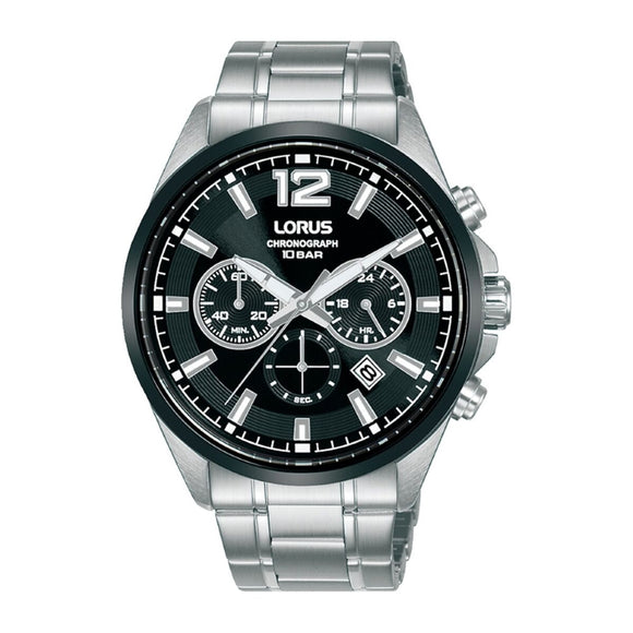Men's Watch Lorus RT381JX9 Black Silver-0