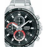 Men's Watch Lorus RM357JX9 Black Silver-2