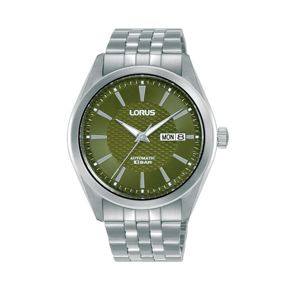 Men's Watch Lorus RL487BX9 Green Silver-0