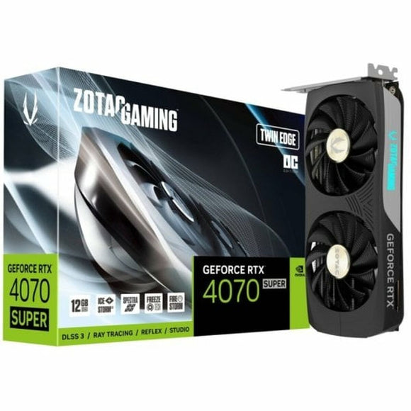 Graphics card Zotac Gaming GeForce RTX 4070 SUPER Twin Edge OC RTX 4070 SUPER 12 GB GDDR6X-0