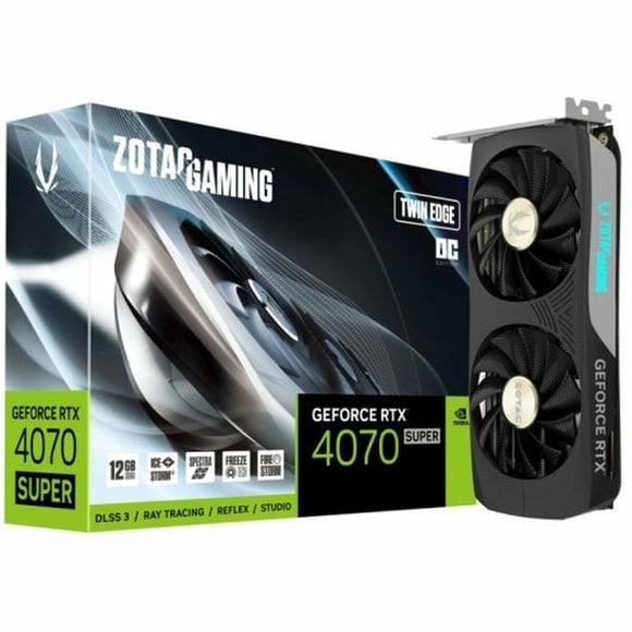 Graphics card Zotac GeForce RTX 4070 Super Twin Edge OC RTX 4070 SUPER 12 GB GDDR6X-0