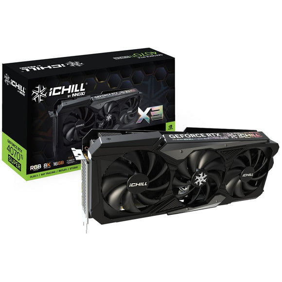 Graphics card INNO3D C407TS3-166XX-186148H GeForce RTX 4070 Ti 16 GB GDDR6X-0