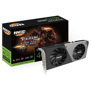 Graphics card INNO3D TWIN X2 OC RTX 4070 SUPER 12 GB GDDR6X-0