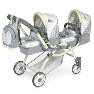 Doll Stroller Decuevas Pipo  Double 45 x 100 x 81 cm-0