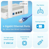 Router Keenetic KN-3810-01-EU White USB RJ45 Ethernet LAN USB 3.2 Wi-Fi-9