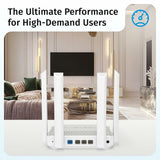 Router Keenetic KN-3810-01-EU White USB RJ45 Ethernet LAN USB 3.2 Wi-Fi-7