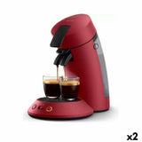 Capsule Coffee Machine Philips SENSEO ORIGINAL PLUS Red 1 bar 0,7 L (2 Units)-0