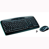 Keyboard and Mouse Logitech MK330 Black Spanish Qwerty (4 Units)-2