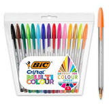 Set of Biros Bic Multicolour 15 Pieces (20 Units)-1