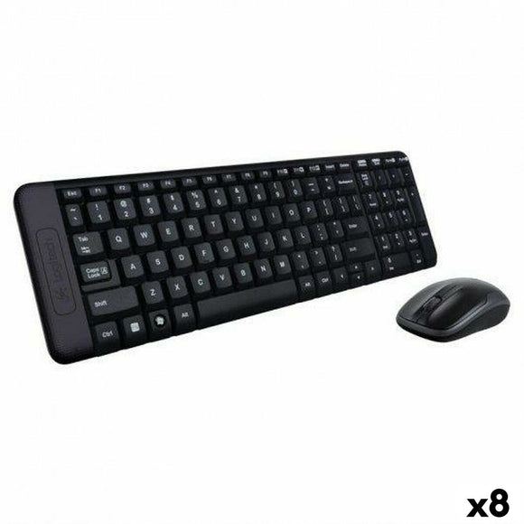 Keyboard and Mouse Logitech K220 (8 Units)-0