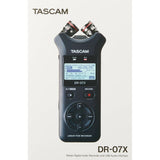 Recorder Tascam DR-07X Blue Black-2