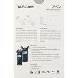 Recorder Tascam DR-07X Blue Black-1