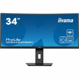 Monitor Iiyama XCB3494WQSN-B5 LED VA Flicker free 50-60  Hz-4