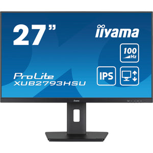 Gaming Monitor Iiyama XUB2793HSU-B6 27" Full HD 100 Hz LED-0