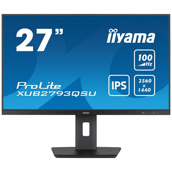 Gaming Monitor Iiyama XUB2793QSU-B6 Quad HD 27