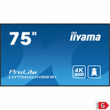 Monitor Videowall Iiyama ProLite LH7575UHS-B1AG 75" 4K Ultra HD-8