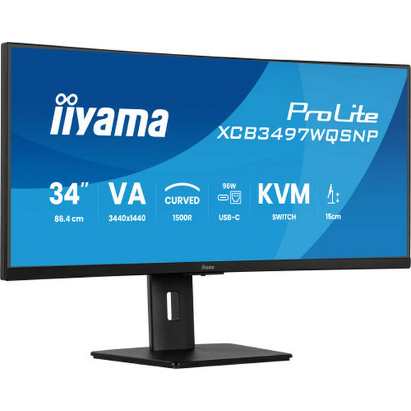 Monitor Iiyama XCB3497WQSNP-B1 UltraWide Quad HD 34
