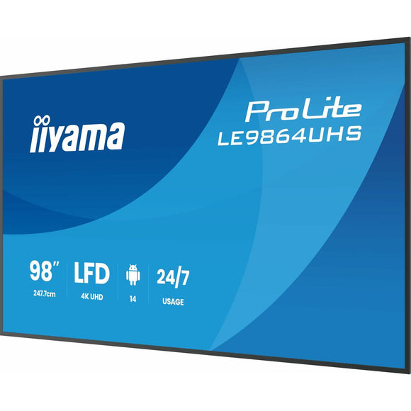 Videowall Monitor Iiyama LE9864UHS-B1AG 98