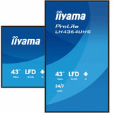 Monitor Iiyama LH4364UHS-B1AG 43" 4K Ultra HD-12