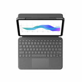 Keyboard Logitech Folio Touch Spanish Grey Spanish Qwerty QWERTY-1