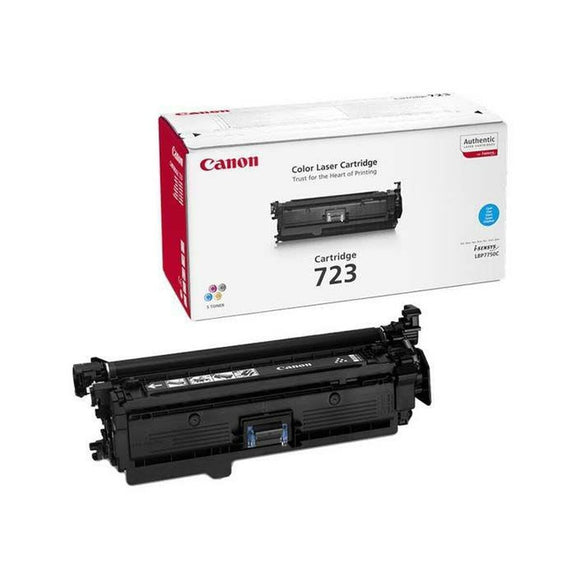 Original Toner Canon 723C Black Cyan-0