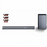 Soundbar Sharp HT-SBW460 Black metal 440 W-1