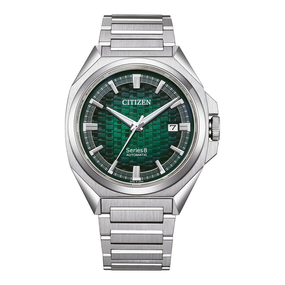 Citizen NB6050-51W Mens Watch Series 8 Automatic 40mm 10ATM-0