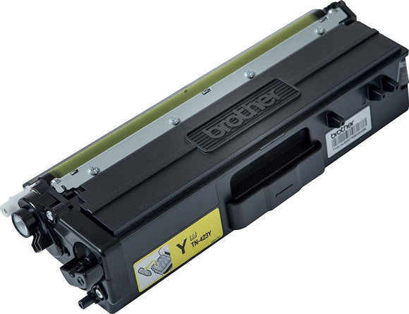 Original Toner Brother HLL8260CDW HLL8360CDW HLL9310CDW TN423Y Yellow (4 Units)-0