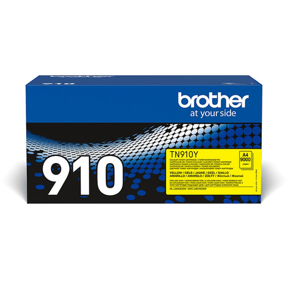 Original Toner Brother TN910Y Black-0