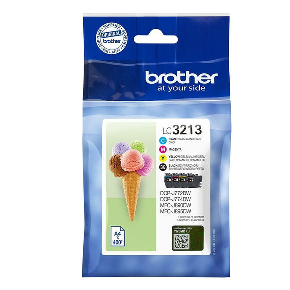 Original Ink Cartridge Brother LC3213 Black/Cyan/Magenta/Yellow (4 Units)-0