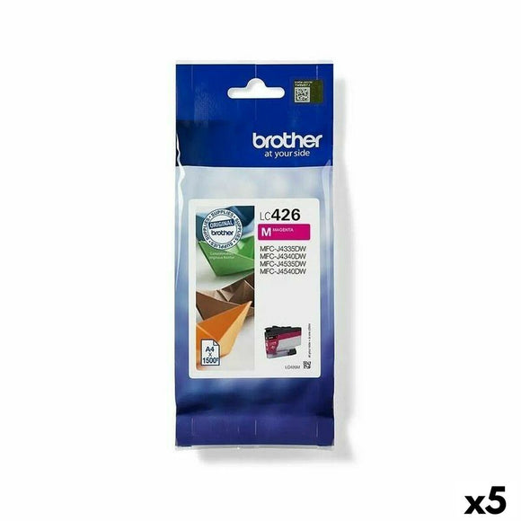Original Ink Cartridge Brother LC426 Magenta (5 Units)-0