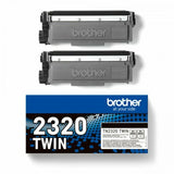 Toner Brother TN-2320TWIN Black 2600 pgs-1