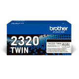 Original Toner Brother L2300D/L2340DW/L2360DN/L2365DW/L2500/L2700 Black (2 Units)-1