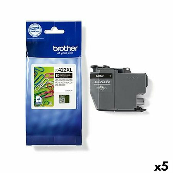 Original Ink Cartridge Brother MFCJ5340DW MFCJ5740DW MFCJ6540DW MFCJ6940DW Black (5 Units)-0