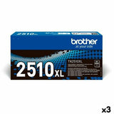 Original Toner Brother HLL2400DW HLL2445DW DCPL2620DW DCPL2627DWXL DCPL26 Black (3 Units)-0