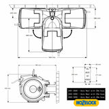 Hose reel Hozelock Autoreel 100-000-866 20 m Plastic-1