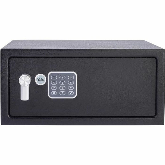 Safe Box with Electronic Lock Yale Black 24 L 20 x 43 x 35 cm Stainless steel-0