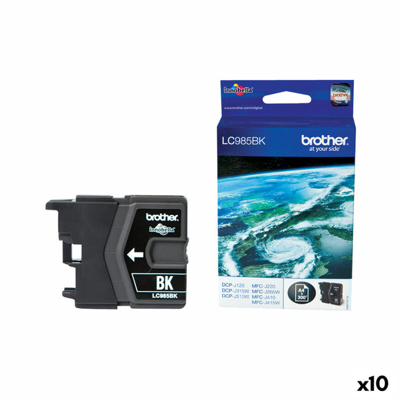 Original Ink Cartridge Brother DCP-J315W Black (10 Units)-0