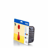 Original Ink Cartridge Brother LC121 Yellow (4 Units)-1