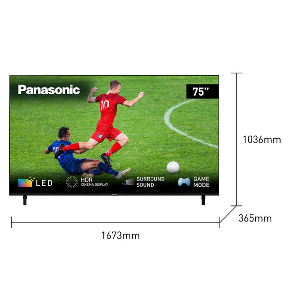 Tv Panasonic TX 75LX800E SERIE LX800 Smart Tv Uhd Black-0