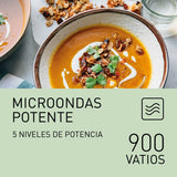 Microwave with Grill Panasonic NNK35NWMEPG White 900 W 24 L-3