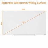 Magnetic board Nobo Impression Pro White Crystal 126 x 71 cm-6