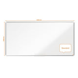 Magnetic board Nobo Premium Plus White Aluminium Steel-3
