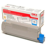 Original Toner OKI 43381907 Cyan-0