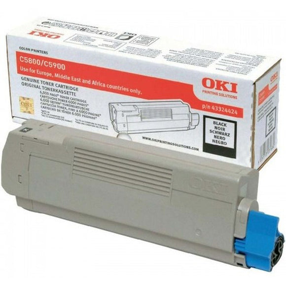 Original Toner OKI 43324424 Black-0