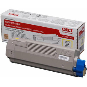 Original Toner OKI 43872305 Yellow-0